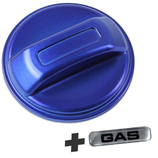 Fuel Filler Cap Cover for Jaguar F-Type - Petrol (NON-Vented) - Blue