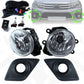 Fog Light Kit - Black Surrounds - for Toyota Hilux Mk8 Revo (2015-20)