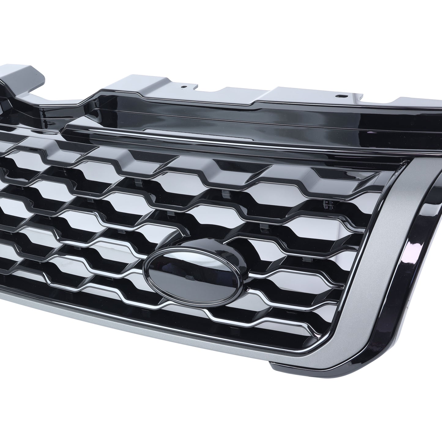 Front Grille - 2016 "Autobiography Style" - Gloss Black & Grey for Range Rover Evoque