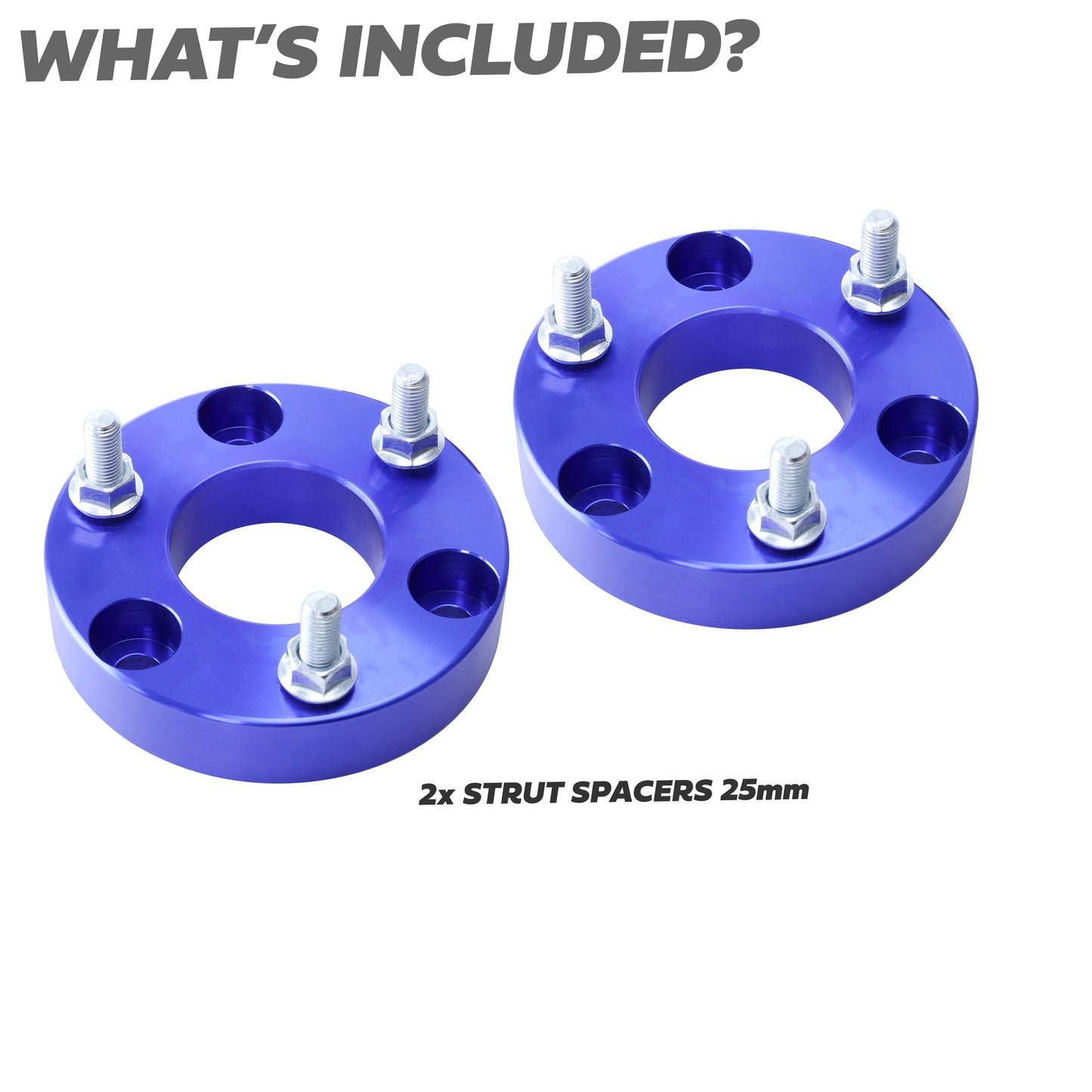 Alloy Strut Spacer - 25mm for Ford Ranger 2012-19