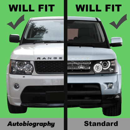 Black & Silver "Autobiography Style" grille to fit Range Rover Sport 2010 on