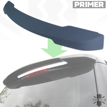 Rear Tailgate Spoiler Kit - Primer - for Land Rover Freelander 2