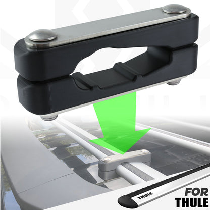 Roof Rack Mount Clamp Kit for Thule Cross Bars - Kit B