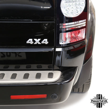 '4X4' Lettering Kit - Silver