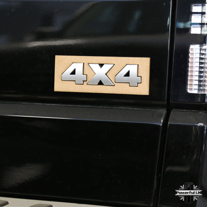 '4X4' Lettering Kit - Silver