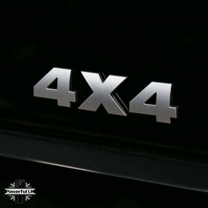 '4X4' Lettering Kit - Silver