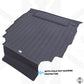 Rubber Boot Mat (genuine) for Land Rover Defender L663 (130 models - LESS 3rd row seating)