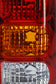 Toyota Hilux Mk6 / Vigo Rear Light - with E Mark - RH