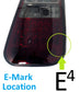 LED Rear Lights with REVERSE Lamp -  Smoked - for BMW Mini Cooper