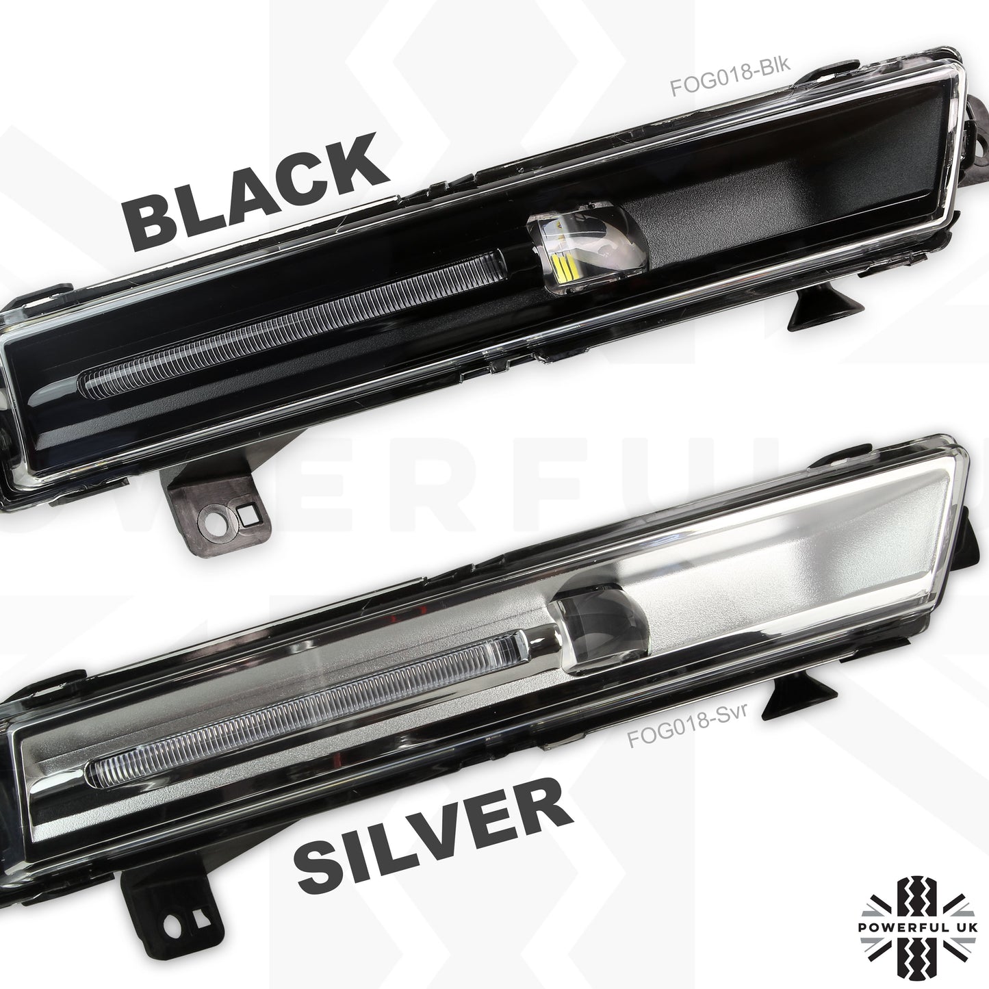 Front LED Fog Light - Black - Range Rover L405 2018 - RH