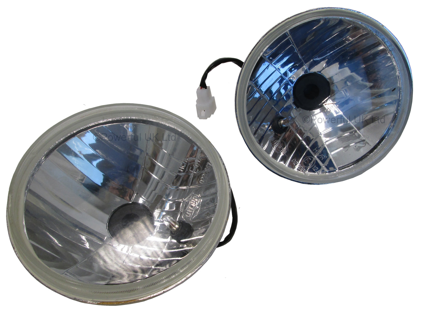 Crystal Halogen Headlight Conversion Ford Anglia Escort (Pair) - LHD