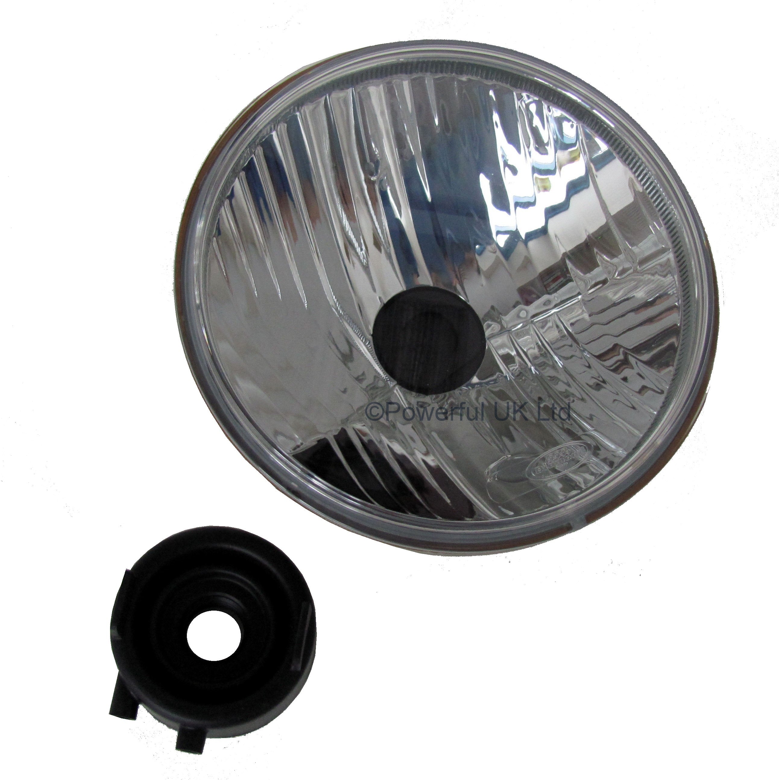 Headlight Upgrade (Plastic Lens) - Crystal - RHD for Land Rover