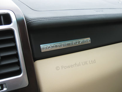 Interior Dash Badge for Range Rover L322