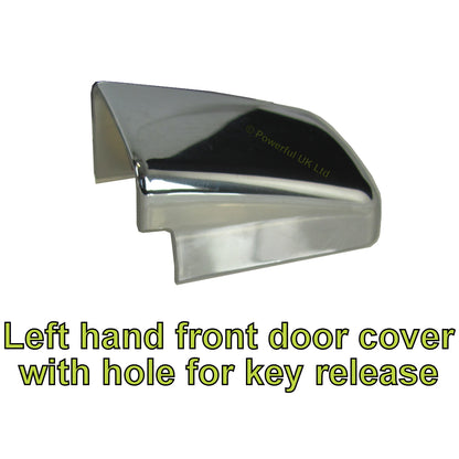 Door Handle Covers for Land Rover Freelander 2 fitted with 1 pc Handles  - Chrome