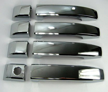 Door Handle Covers (8pc) for Range Rover L322   - Chrome