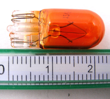 T10 AMBER Side Repeater Bulb 12v 5W (Pair)