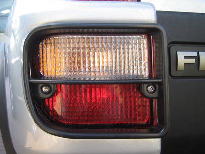 Rear Light Guards - Black - for Land Rover Freelander 1 2005-07