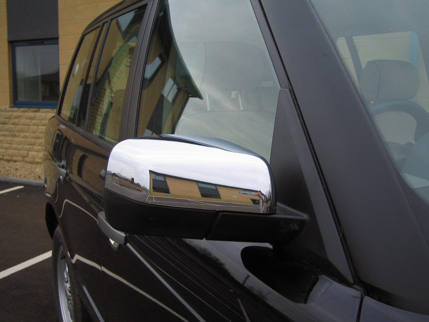 Top Half Mirror Covers for Range Rover L322 (05-09 Mirrors
