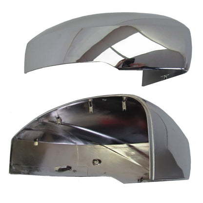 Mirror Covers - Top Half Caps for Range Rover L405  - Chrome