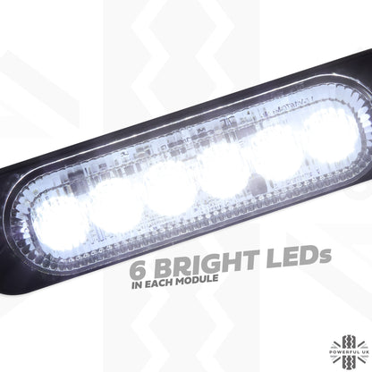 LED Reverse light upgrade kit for Land Rover Defender L663 - All White