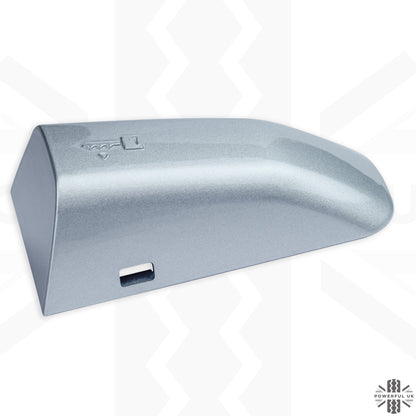 LEFT Door Handle Key Piece for Range Rover Evoque1 L538 - Indus Silver