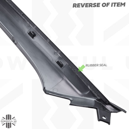 Aftermarket A Pillar Finisher in Gloss Black for Range Rover Evoque 1 '5 Door' (2011-18) - LEFT