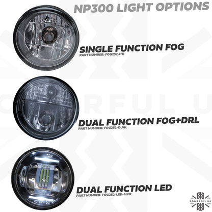 Dual Function Fog/DRL Light - LEFT - (Dual Function) - E-Marked - for Nissan Navara NP300