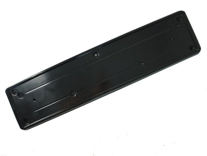 Front Number Plate Plinth - Black - for Range Rover Evoque