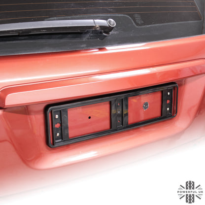 Rear Number Plate Surround - Black - for Range Rover Sport L320