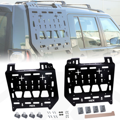 Molle Plate Kit - Black - PAIR - for Land Rover Discovery 3/4