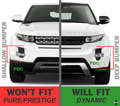 Front Bumper Tow Eye Cover for Range Rover Evoque L538 - Dynamic - Aftermarket