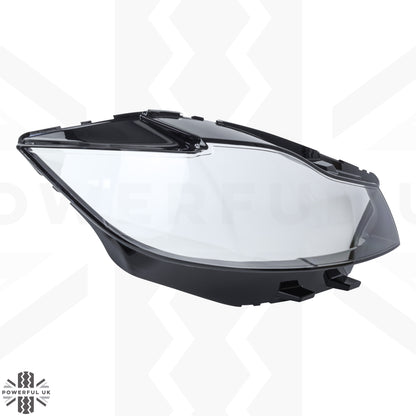 Replacement Headlight Lens for Jaguar XF 2016-20 - RH