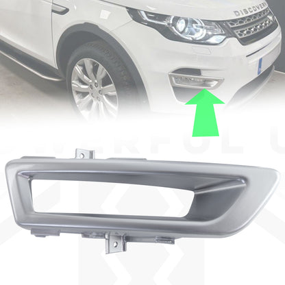 Silver Fog Light Surround for Land Rover Discovery Sport 2015-19 - Right