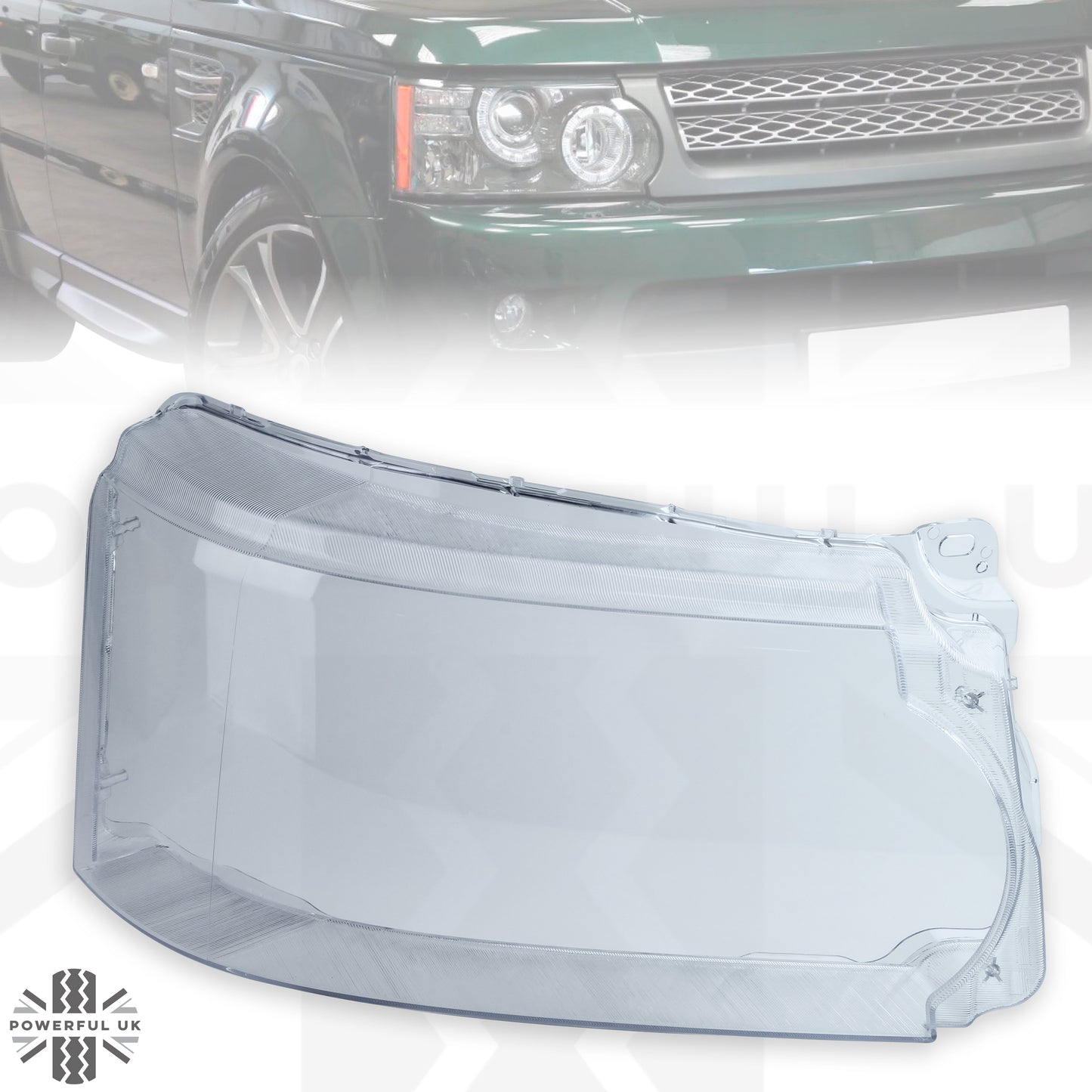 Replacement Headlight Lens for Range Rover Sport 2010 - RH