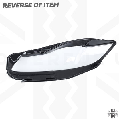 Replacement Headlight Lens for Jaguar XF 2016-20 - RH