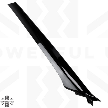 Aftermarket A Pillar Finisher in Gloss Black for Range Rover Evoque 1 '5 Door' (2011-18) - RIGHT