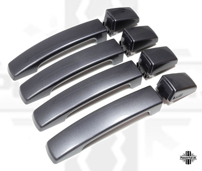 Door Handle "Skins" for Land Rover Freelander 2 fitted with 2 pc Handle - Orkney Grey