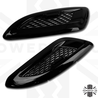 Dummy Bonnet Vents - Black for Range Rover Evoque