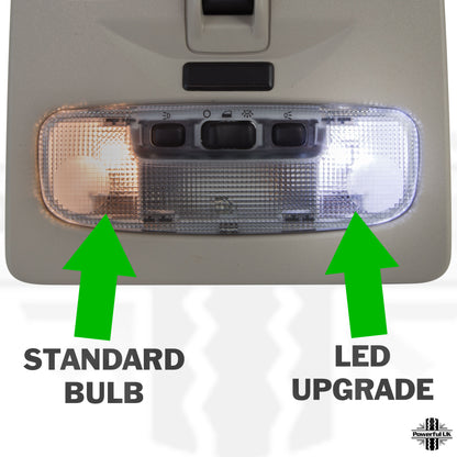 LED Interior Light kit in White for Land Rover Freelander 2 (Map Light Version)