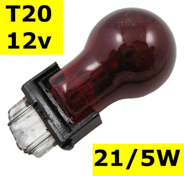 T20 Wedge Bulb RED (3157) – Powerful UK