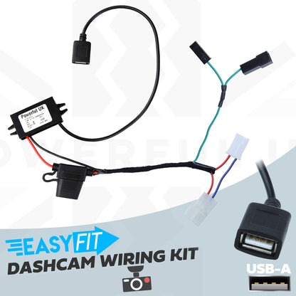 Overhead Console 'Dashcam' Wiring Kit - Tap-in Loom + USB-A Adapter for Land Rover Freelander 2 (2012+)