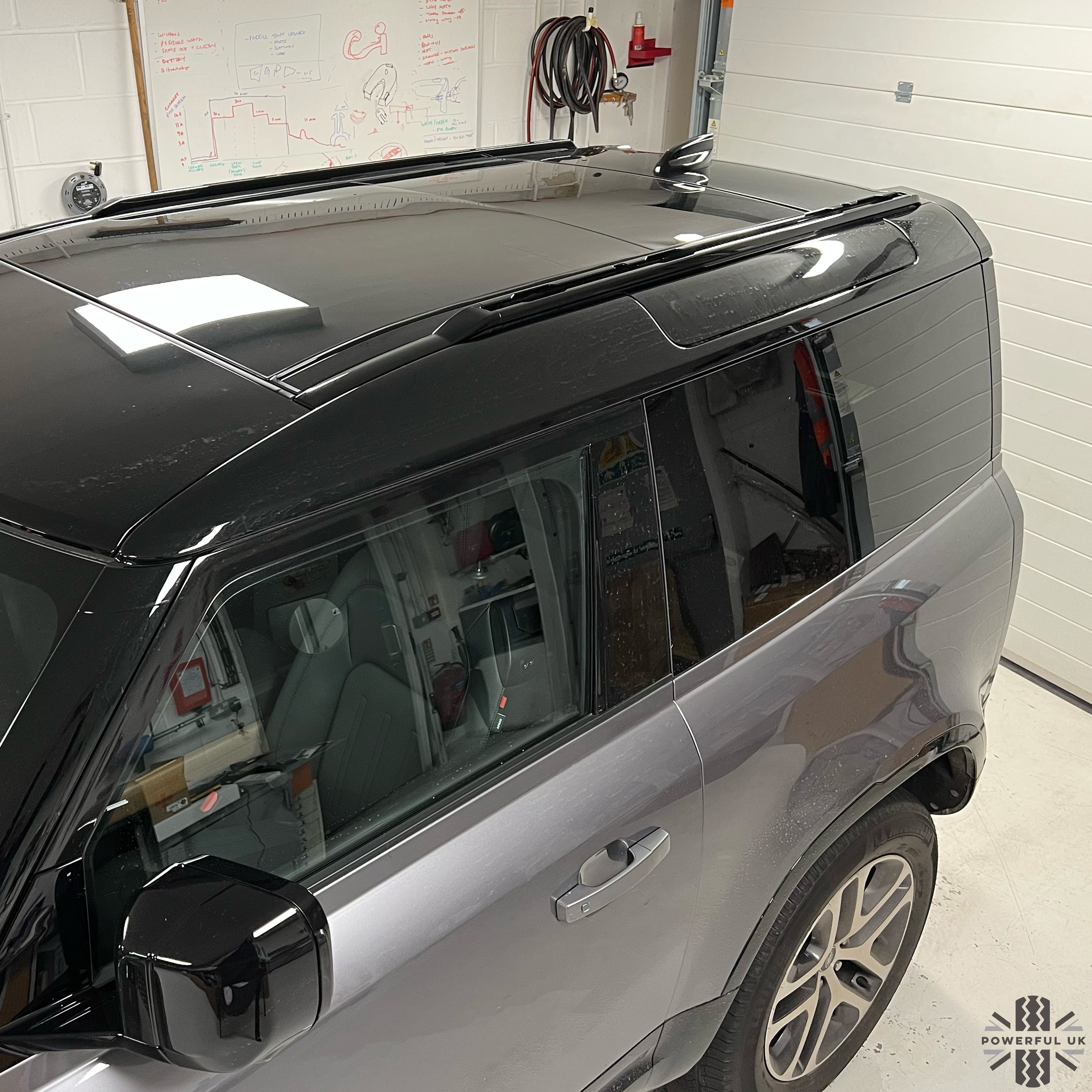 Land rover defender on sale roof rails