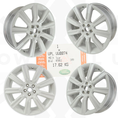 20" Alloy Wheels (Style 9001) - Fuji White - Set of 4 for Range Rover Evoque Genuine