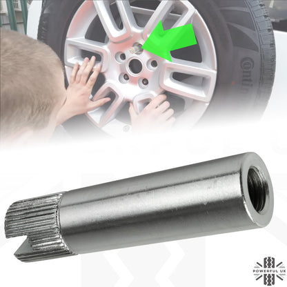 Easy wheel fitting tool for Range Rover Sport L320