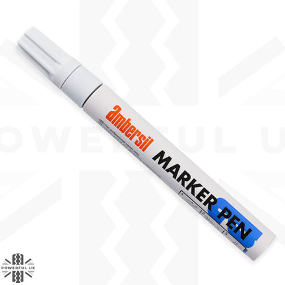 Ambersil Paint Marker Pen - White