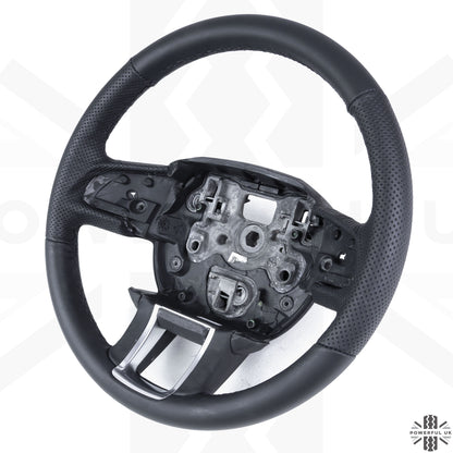 Steering Wheel Non Heated / Paddle Shift / Perforated Leather for Range Rover Evoque 1 - Black