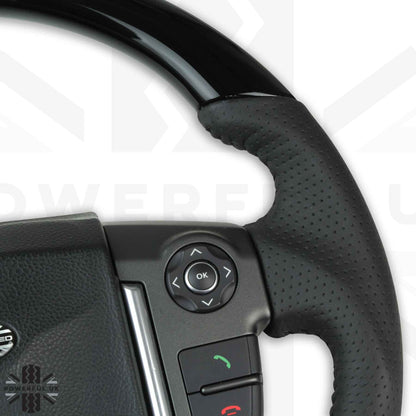 Steering Wheel -Sport Grip - Perf - No Heat - Black Piano for Range Rover Sport 2010