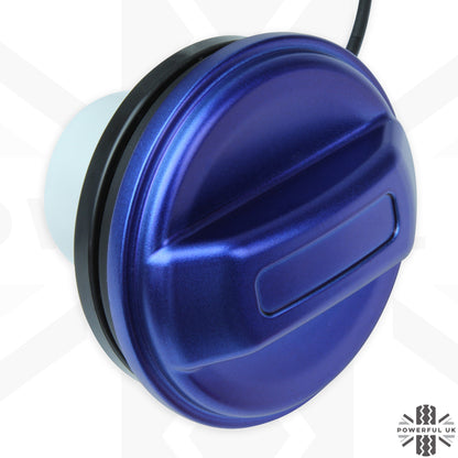 Fuel Filler Cap Cover for Land Rover Freelander 2 - DIESEL - Blue