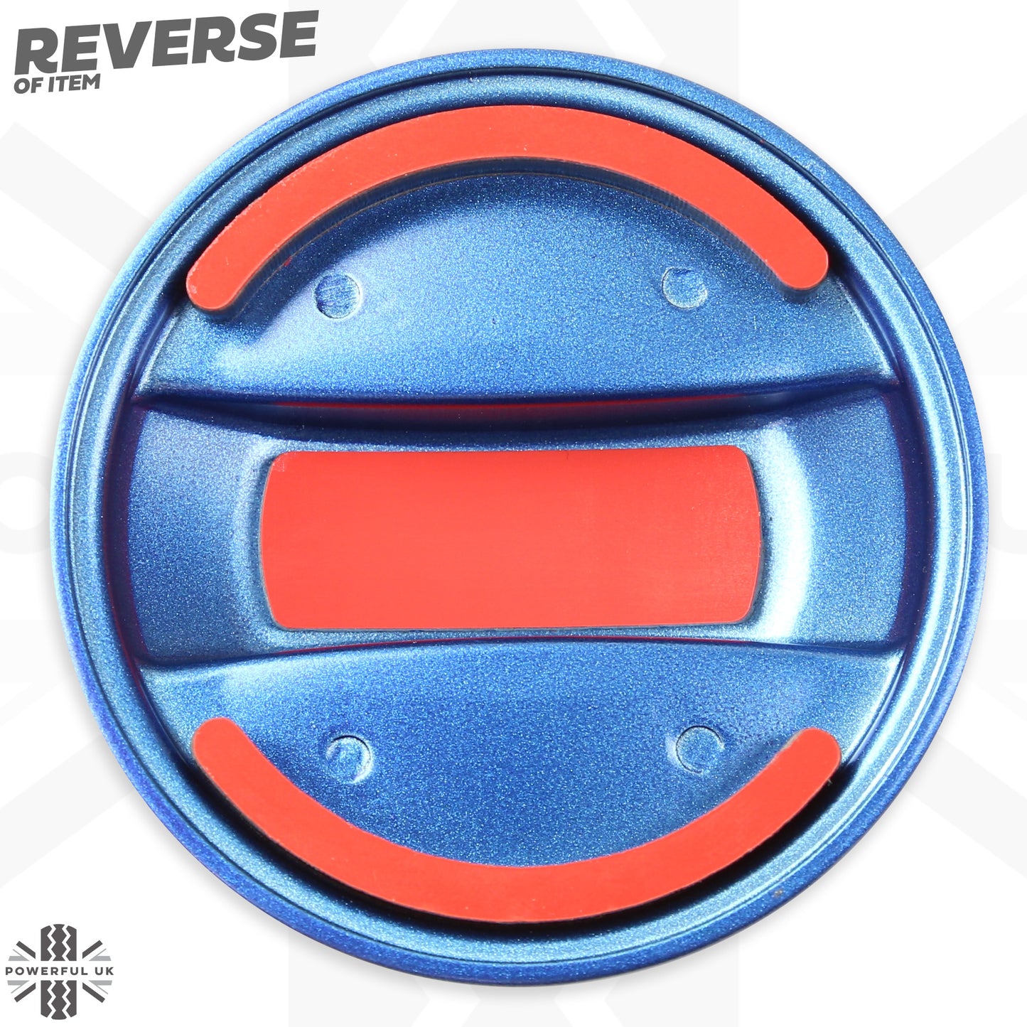 Fuel Filler Cap Cover for Land Rover Freelander 2 - DIESEL - Blue