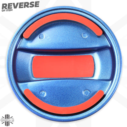 Fuel Filler Cap Cover for Land Rover Freelander 2 - DIESEL - Blue